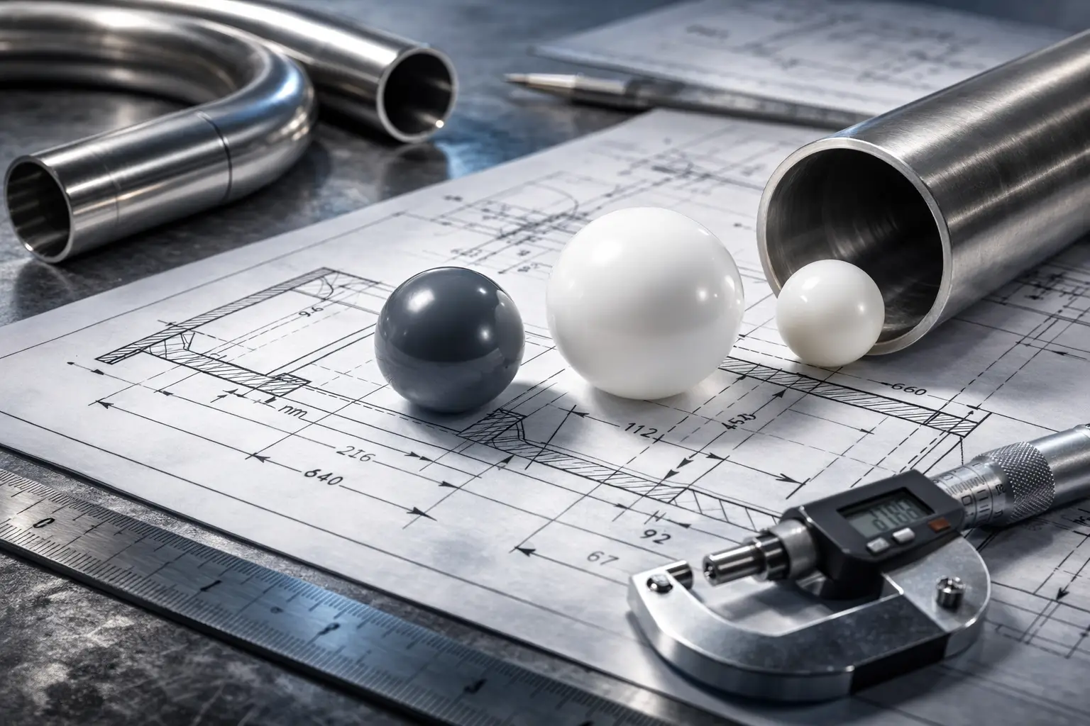 Plastic Balls for Tube and Pipe Diameter Testing | Engineering Pass ...